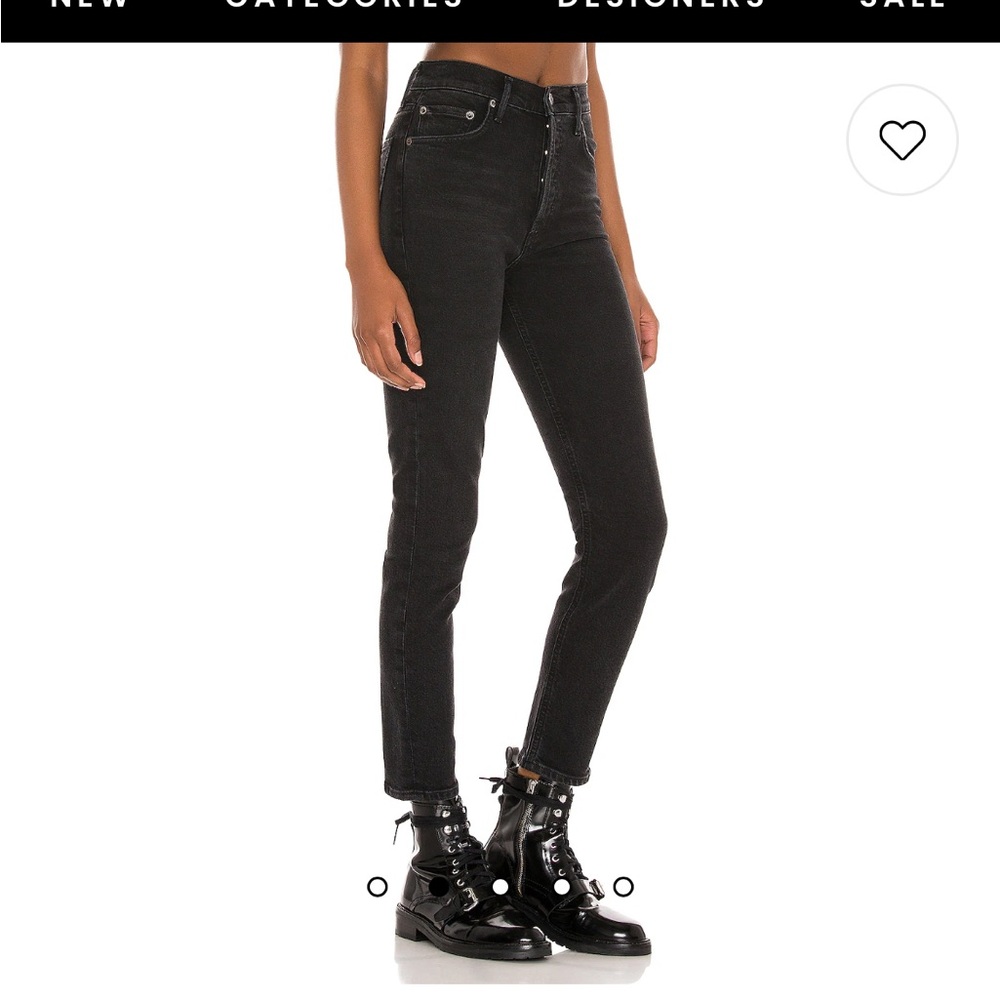 Agolde Skinny Black Jean 27